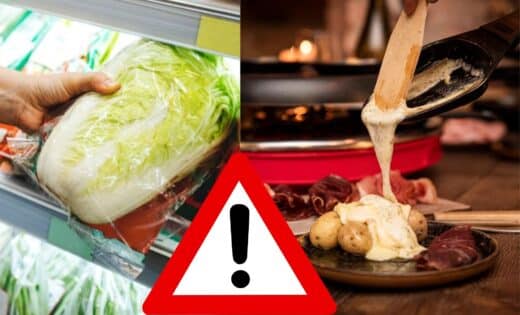 Attention, ce fromage à raclette et ces sachets de salade sont potentiellement dangereux ! Voici les numéros de lots à vérifier
